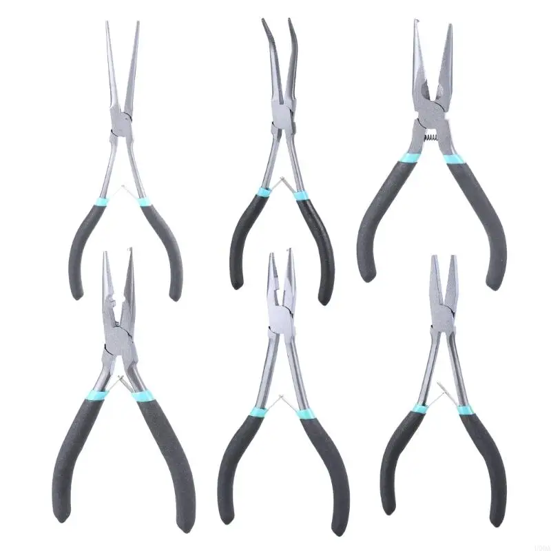 U0DA Multifunctional Long Fishing Plier Carbon Steel Coated Rusts Resistant