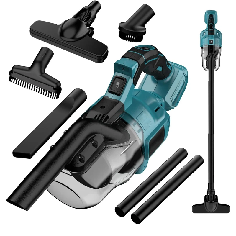 For Makita 18V Battery Handheld Cordless Electric Vacuum Cleaner Suitable 5-in-1 500W Portable Cleaner Suitable For Floor Cars
