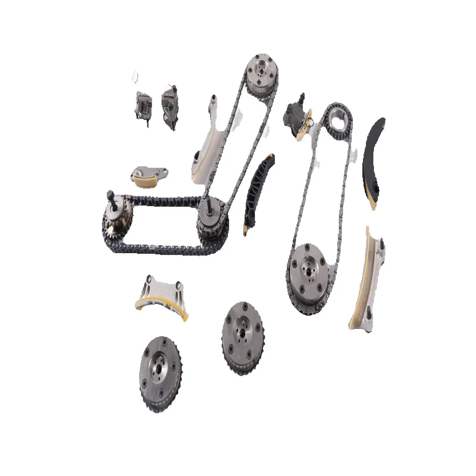 

Комплект цепи ГРМ из 4 шт. 12588273 12588272 916-637 916-951 для 04-06 GM Buick Cadillac, запасные части, автоаксессуары