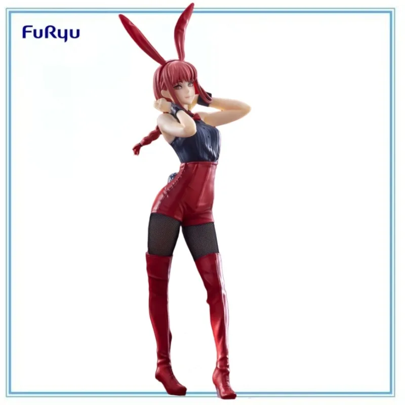 

BANDAI Authentic ANIME Chainsaw Man-Makima-BiCute Bunnies-Red Ver FuRyu Round1 Collection Series Model Cartoon Character