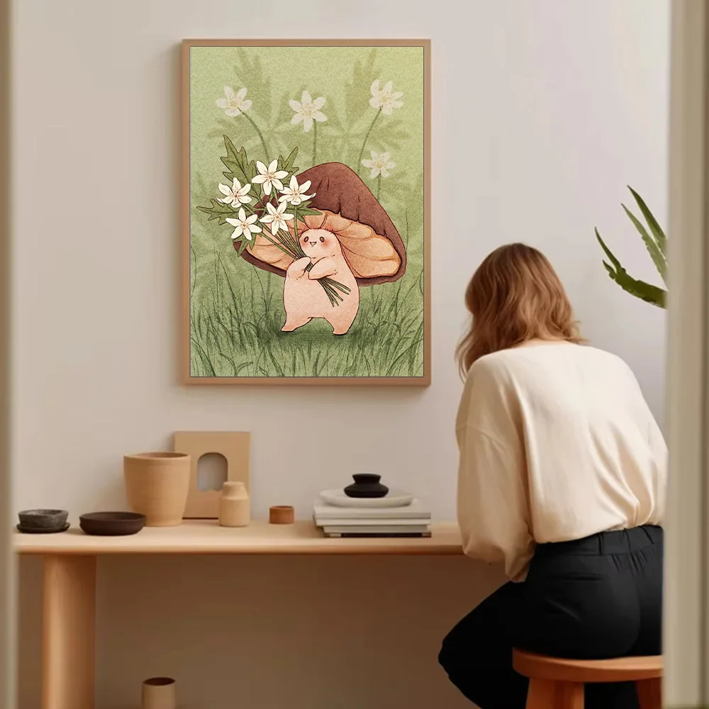 مجردة الغابات قماش جدار الفن الحديث الأشجار الخضراء اللوحة الطبيعة ديكور غرفة المعيشة المنزلي غرفة نوم العمل الفني المعاصر الفن الطباعة #5