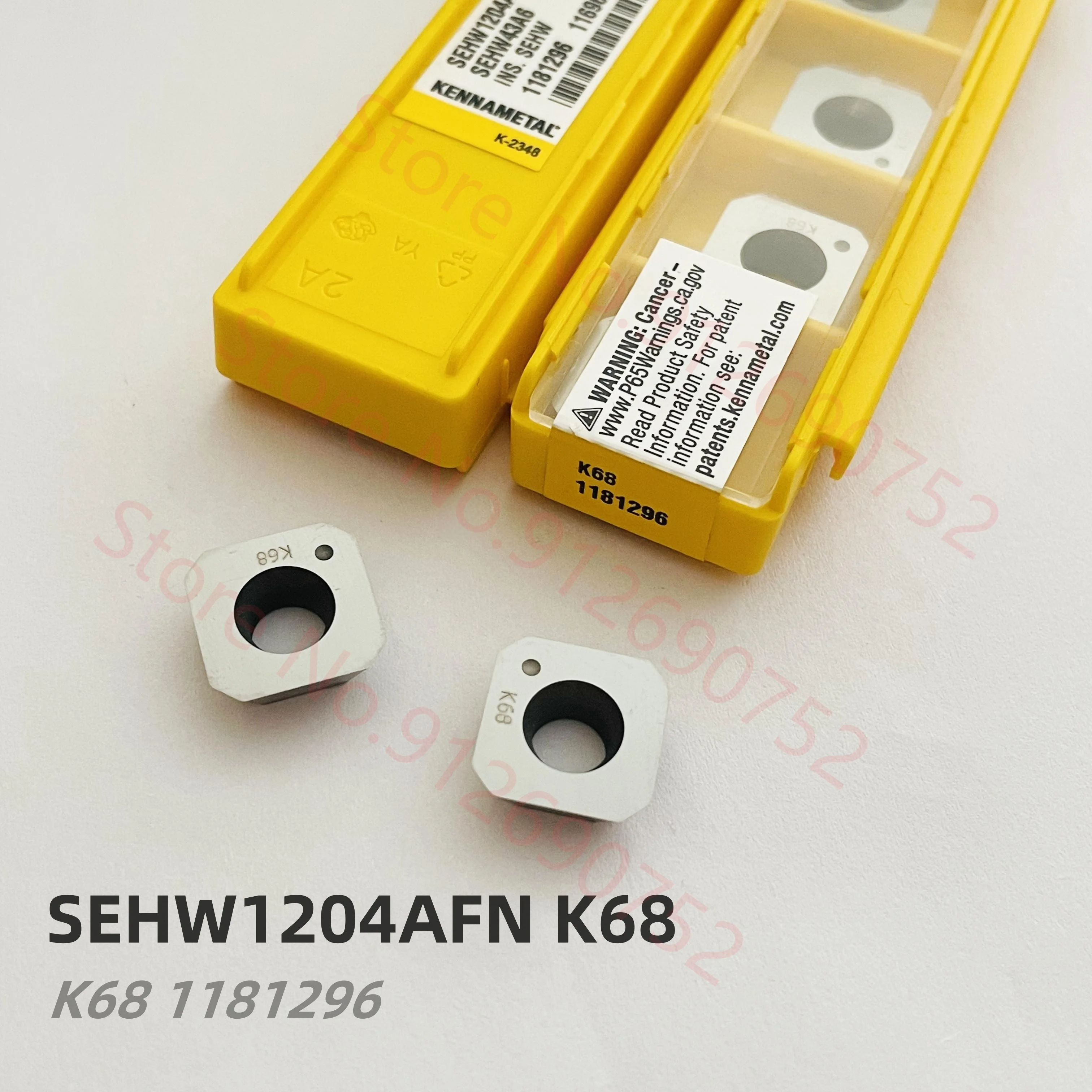 KENNAMETAL SEHW1204AFN K68 inserto de carburo, insertos SEHW