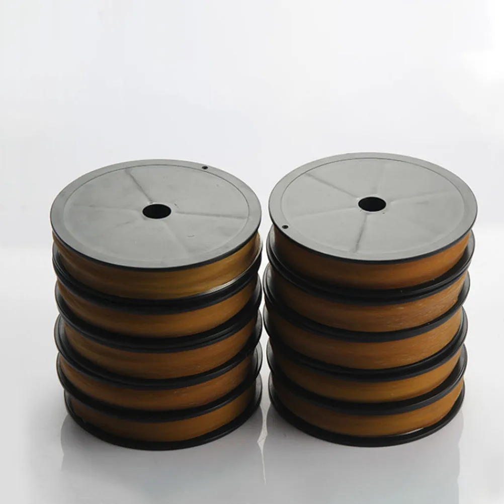 

1 Roll Four-Edge Steel Wire Rope For Car Glass Removal Windshield Disassembly Tool High-Strength Elastic Golden Rubber Cutting