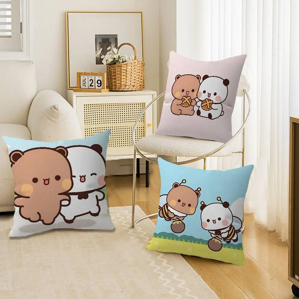 B-BubuDuduS Cute IP Lucky Dragon pillow cover sofa cushion cover home room decoration children gift