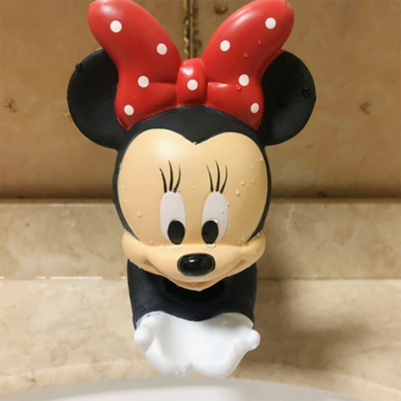 Disney-Extension de bec de souris de dessin animé pour enfants, aide au lavage des mains, guide d'évier de cuisine, Stitch