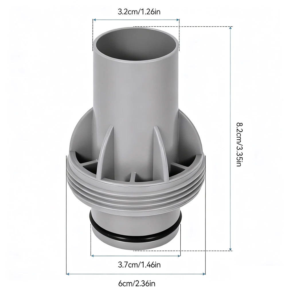 Hose Adapter 1 5 Inch 38mm Compatible With And Pools For Above Ground Pool Sand Cartridge Filter Pumps