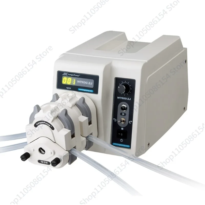

Large flow and long life peristaltic pump WT600-2J DC brushless motor can be connected in series with multiple pumps