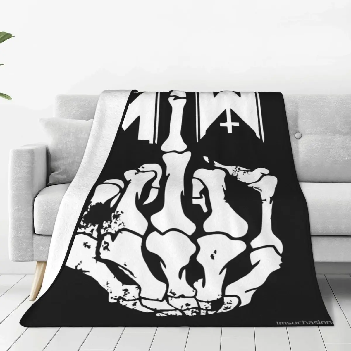 Motionless In White Four Seasons Universal Blanket Office Can Be CoveredChristmas Present