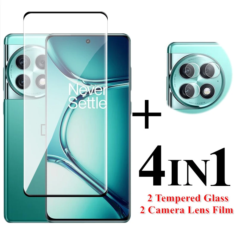

For OnePlus Ace 2 Pro Glass Full Cover 3D Curved Screen Protector For OnePlus Ace 2 Pro 5G Tempered Glass For Ace2 Pro Lens Film