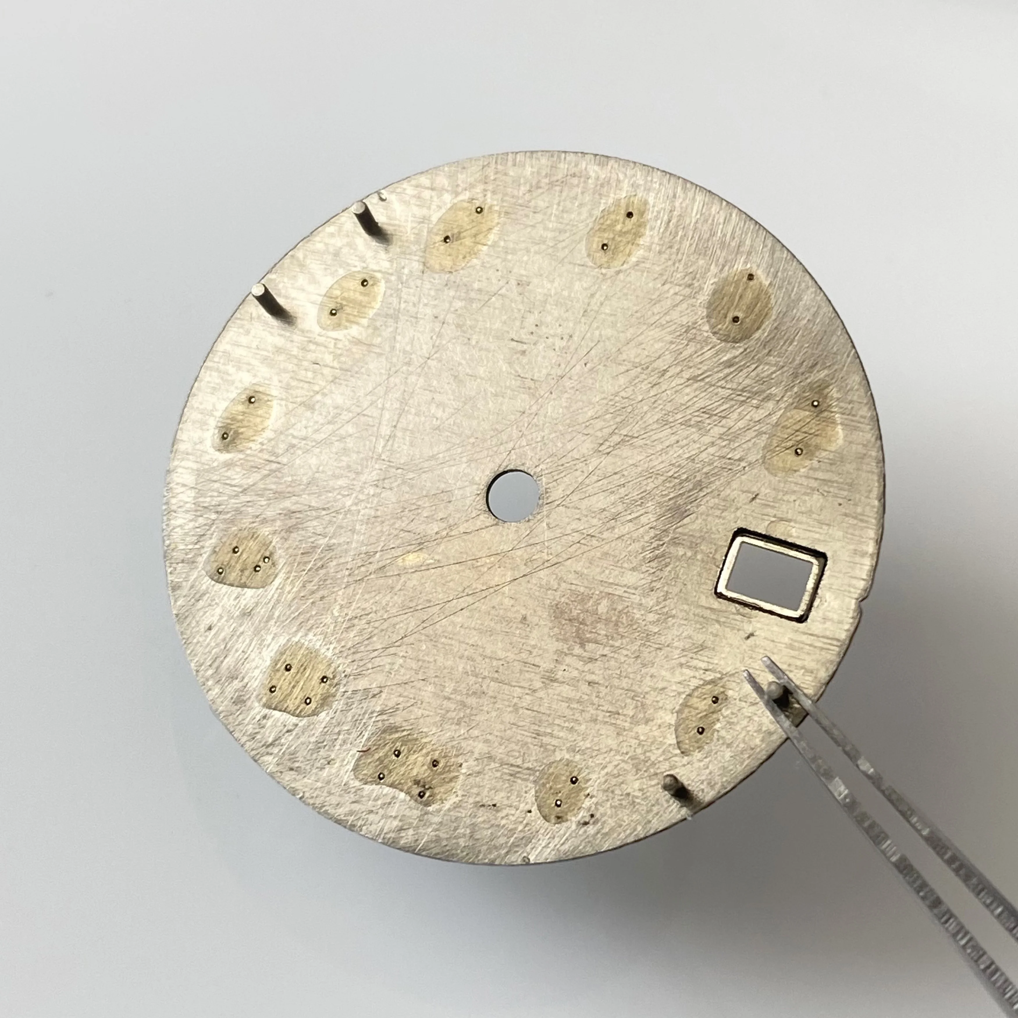 NH35 28.5 ミリメートルダイヤルロゴなしアラビア数字ダイヤル適切な nh35 nh36 ムーブメント時計アクセサリー夜光なし時計修理ツール