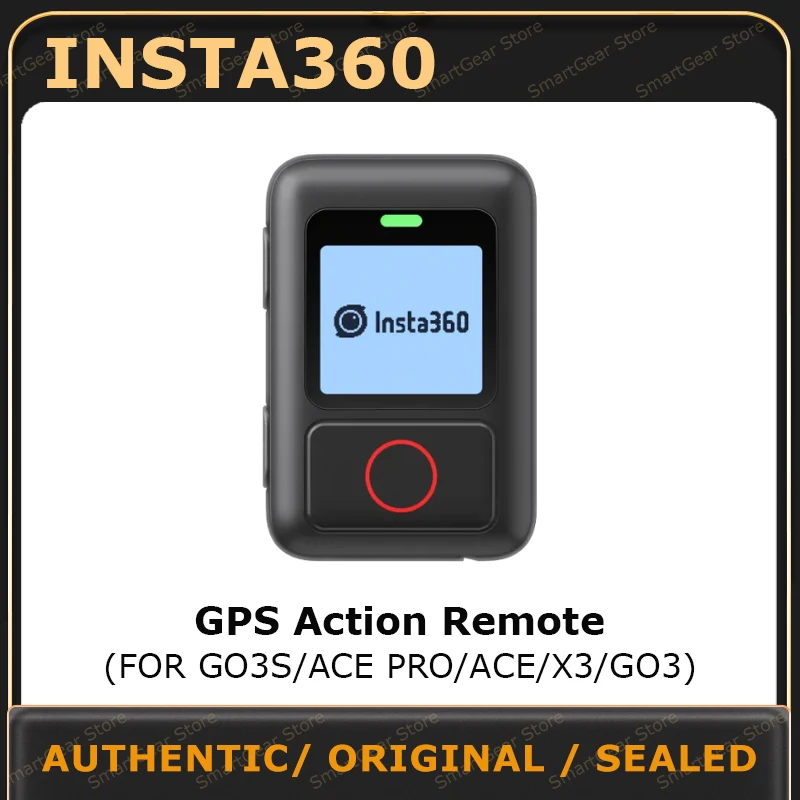 100% 오리지널 Insta360 GPS 액션 원격 공식 360 카메라 액세서리 