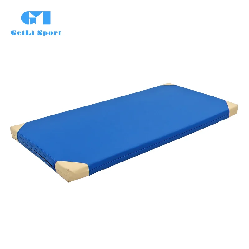 Shock-absorbing Customized Gymnastic Landing Crash Mats With Corners For Fitness