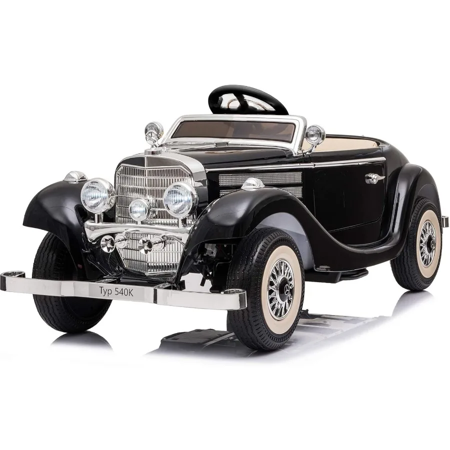 Coche para niños con control remoto Compatible con Mercedes Benz 12V 14Ah Vehículos eléctricos Ruedas Carga máxima para padres e hijos 220Ibs R