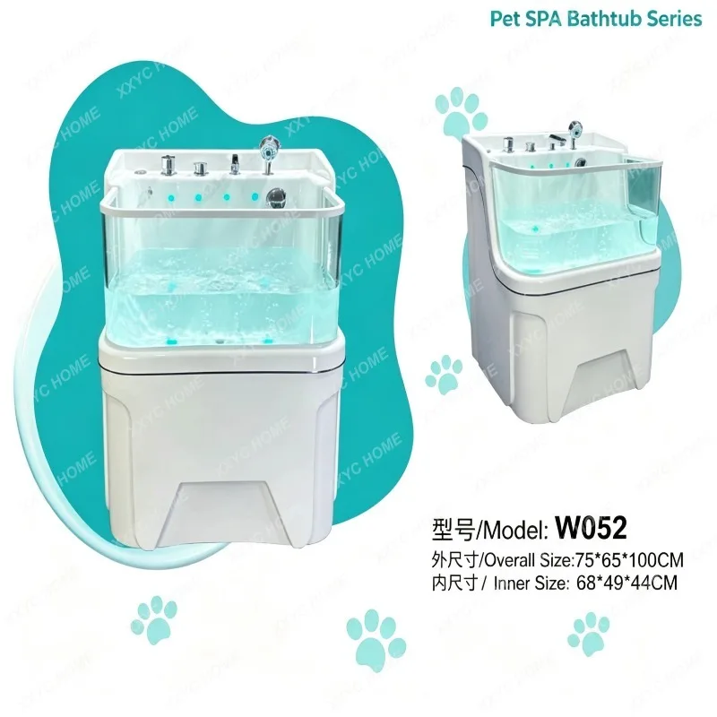 Pet Bath Acrylic Machine Cat Dog Universal Pet Shop Household Bath Pet Grooming
