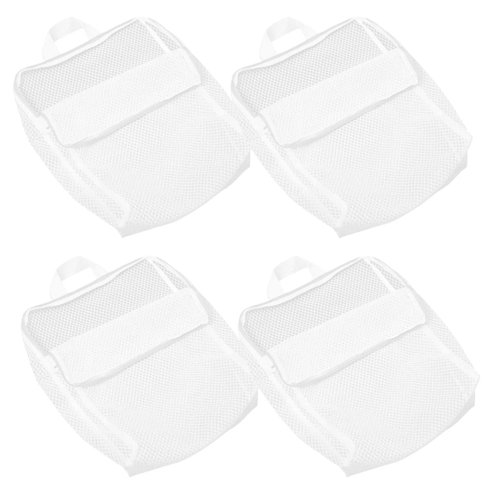 

4pcs Laundry Bags Mesh Wash Bag For Washing Machine Underwear Bra Socks Protection Polyester Net Organizer Travel Camping