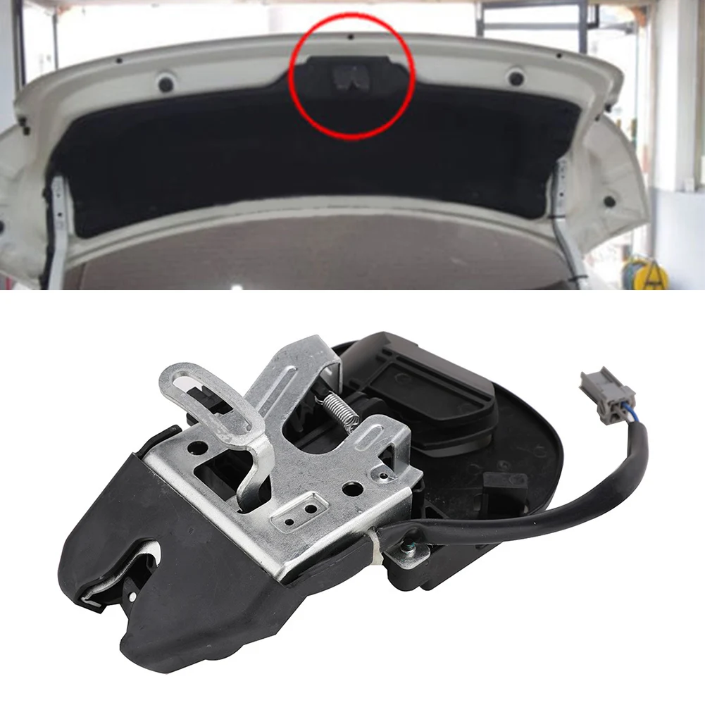 Car Trunk Latch Manual Lid Lock 74851-SNA-A12 For Honda Civic LX GX 4 Door 2006 2007 2008 2009 2010 2011