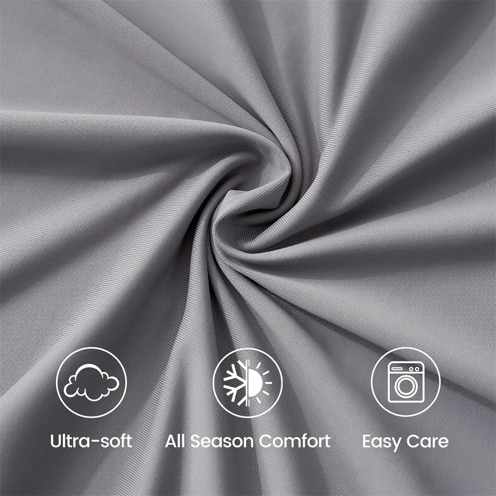 Nylon Cooling Fitted Sheet with Elastic Bands Smooth Soft Adjustable Mattress Covers for Single Double Queen King Bed 140/160cm