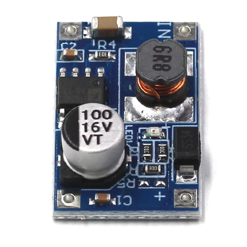 Módulo do impulso do poder superior, banco do poder da bateria do lítio, USB, 3V-6V a 12V 3.7V, 8W