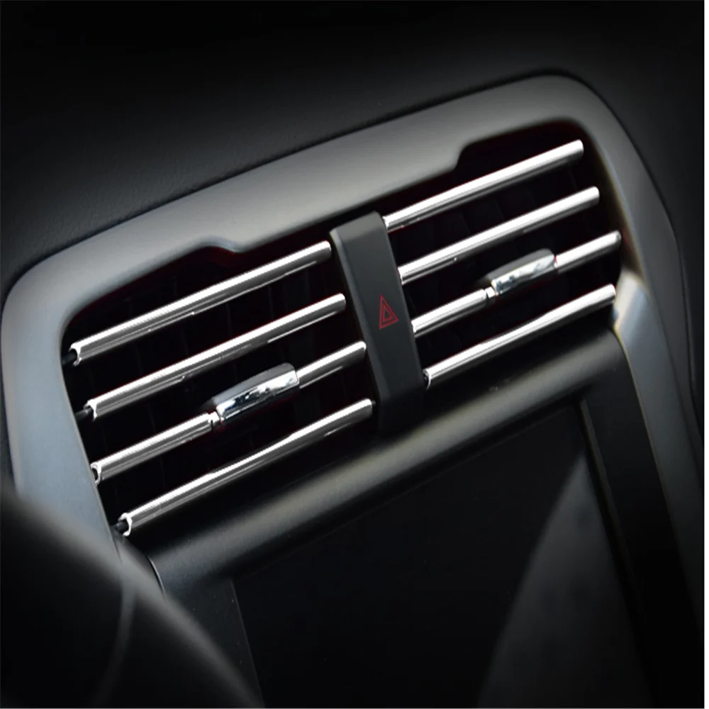 Car air outlet bright strip sticker for KIA Ceed Rio K2 k3 k5 rio Forte Sorento Sportage R Picanto Carnival Niro - view 3