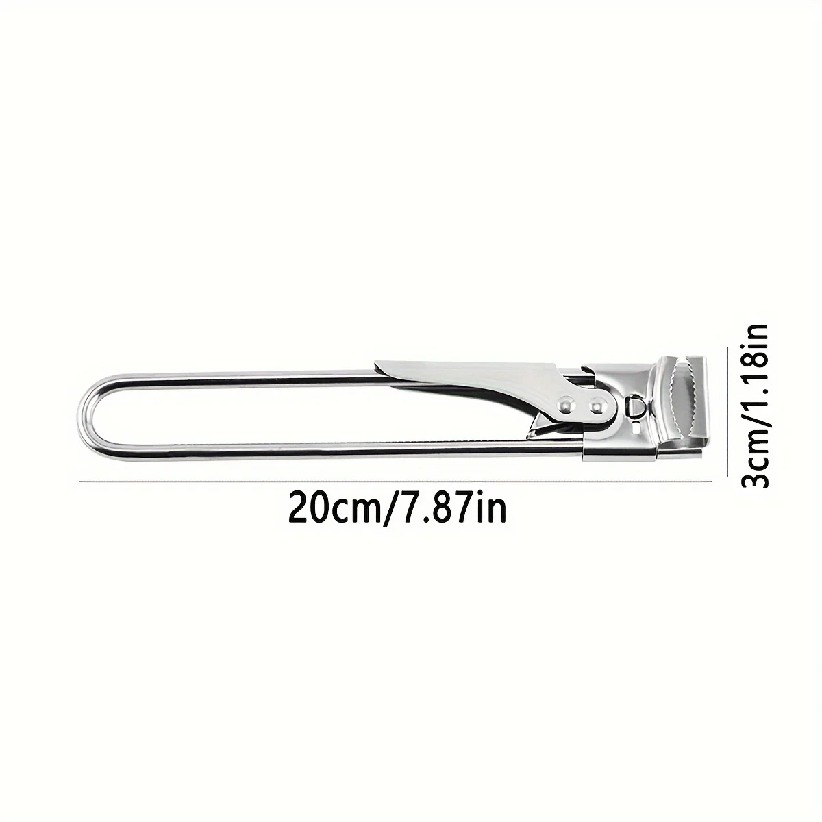 فتاحة زجاجات متعددة الوظائف من الفولاذ المقاوم للصدأ - زجاجات وعلب مفتوحة بسهولة، أداة مطبخ أساسية