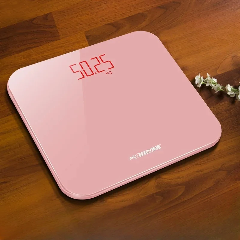 Rechargeable Electronic Scale Precise Durable Weighing Device Household Scale for Women High-Precision Body Fat Scale