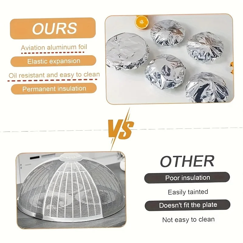 Danoz FoodSmart aluminium foil covers replaces plastic wrap cling film eco-friendly kitchen