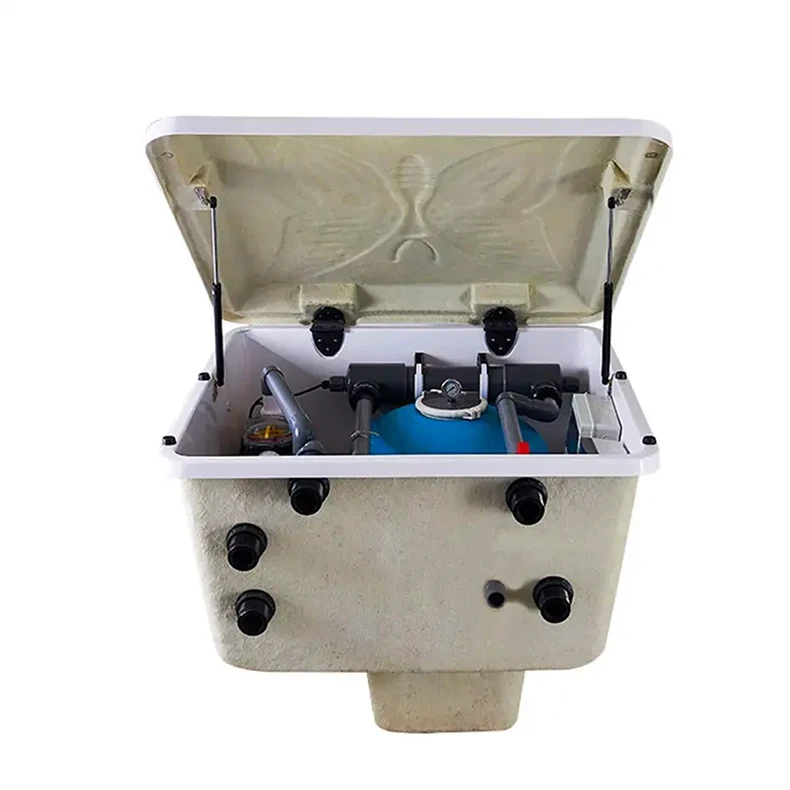 In-Ground Swimming Pool Sand Filter System with Water Pump Pool Tools & Accessories