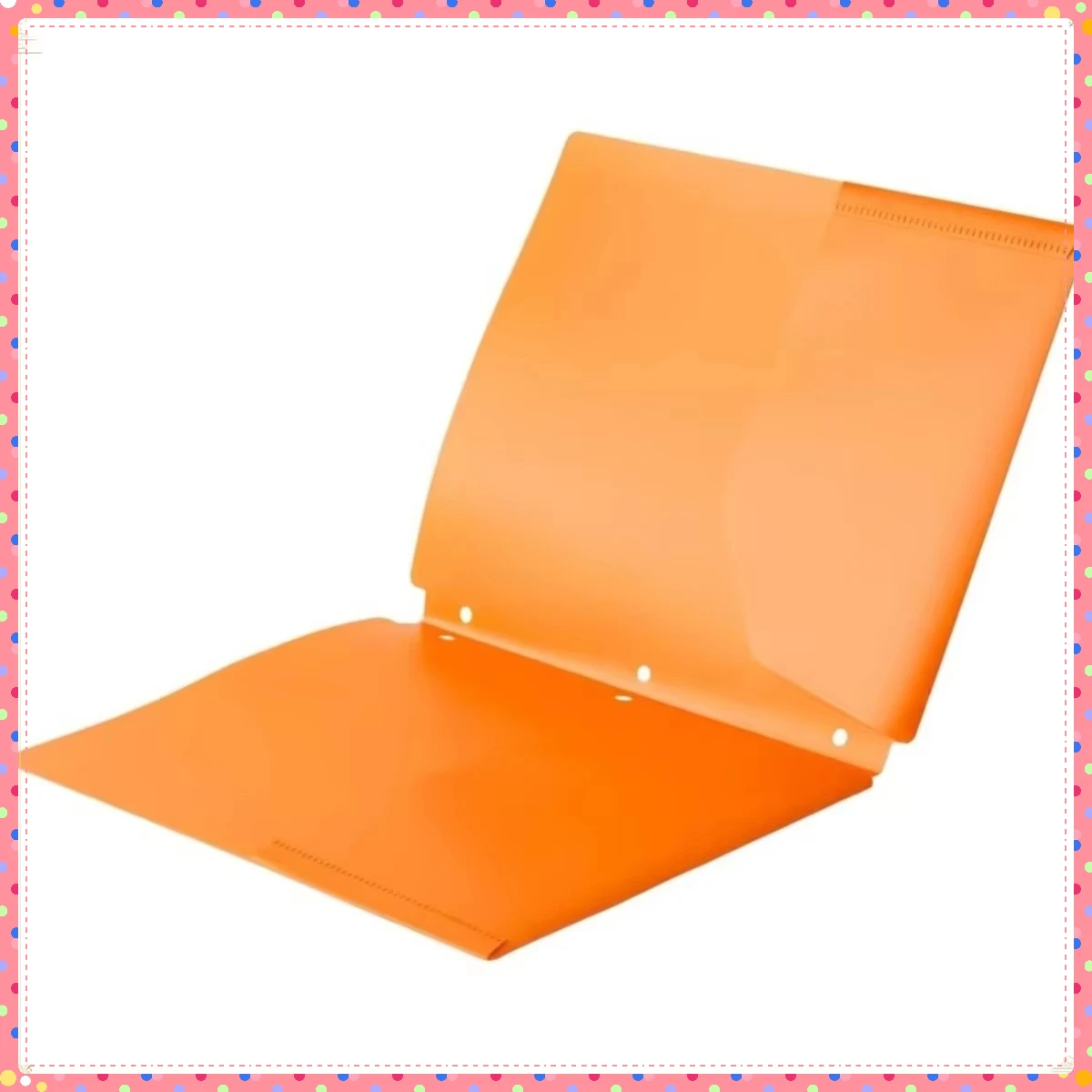 

Colorful 3-Hole Punch Folders 12-Pack, Plastic 2-Pocket Design for Letter Size Paper, Ideal for School, Office, Student, Teacher