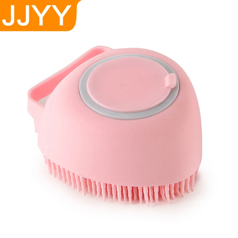 

Multifunctional Children Silicone Shower Brush with Body Wash Shampoo Massage Bath Brush for Kids Home Bathroom Accessories