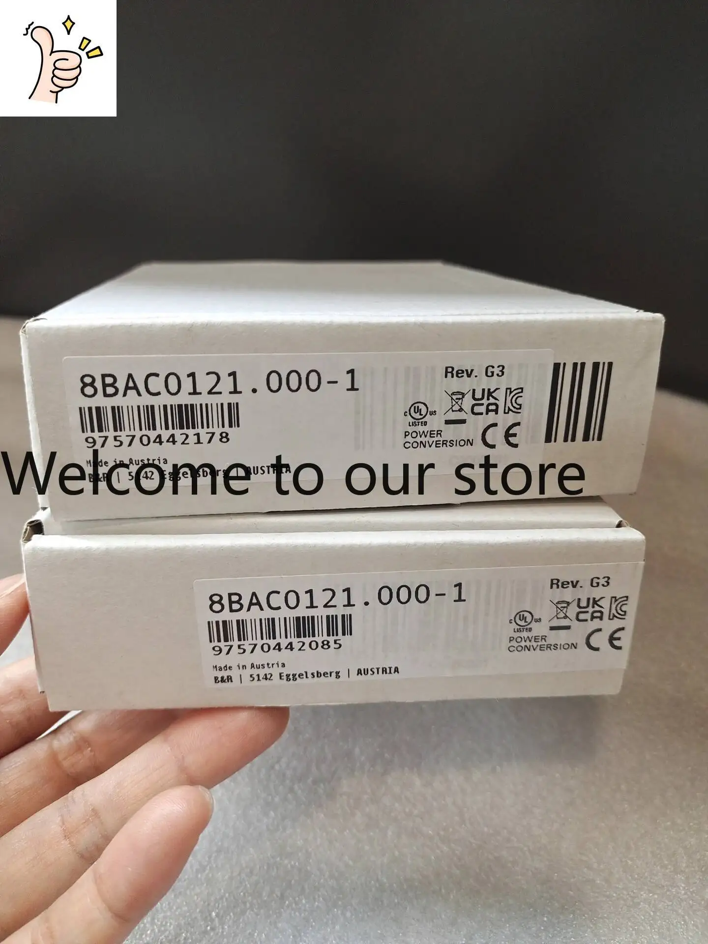 B & R 8BAC0121.000-1 Coding Card