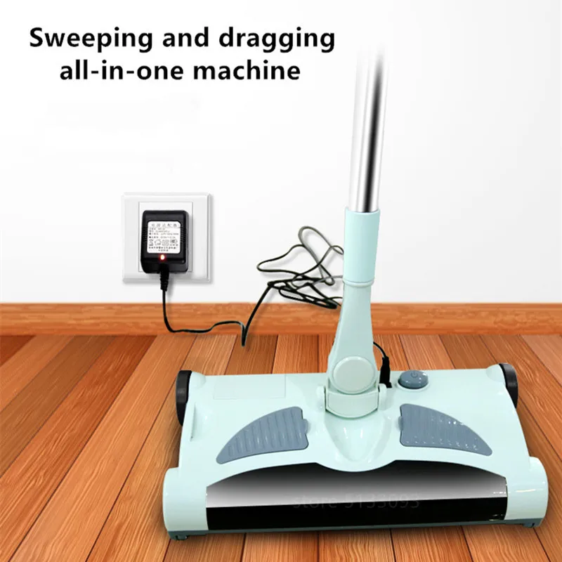 Chargeable Electric Mop For Home Handheld Vacuum Cleaner Wireless Electric Sweeper Mops Floor Cleaning All In One Machine