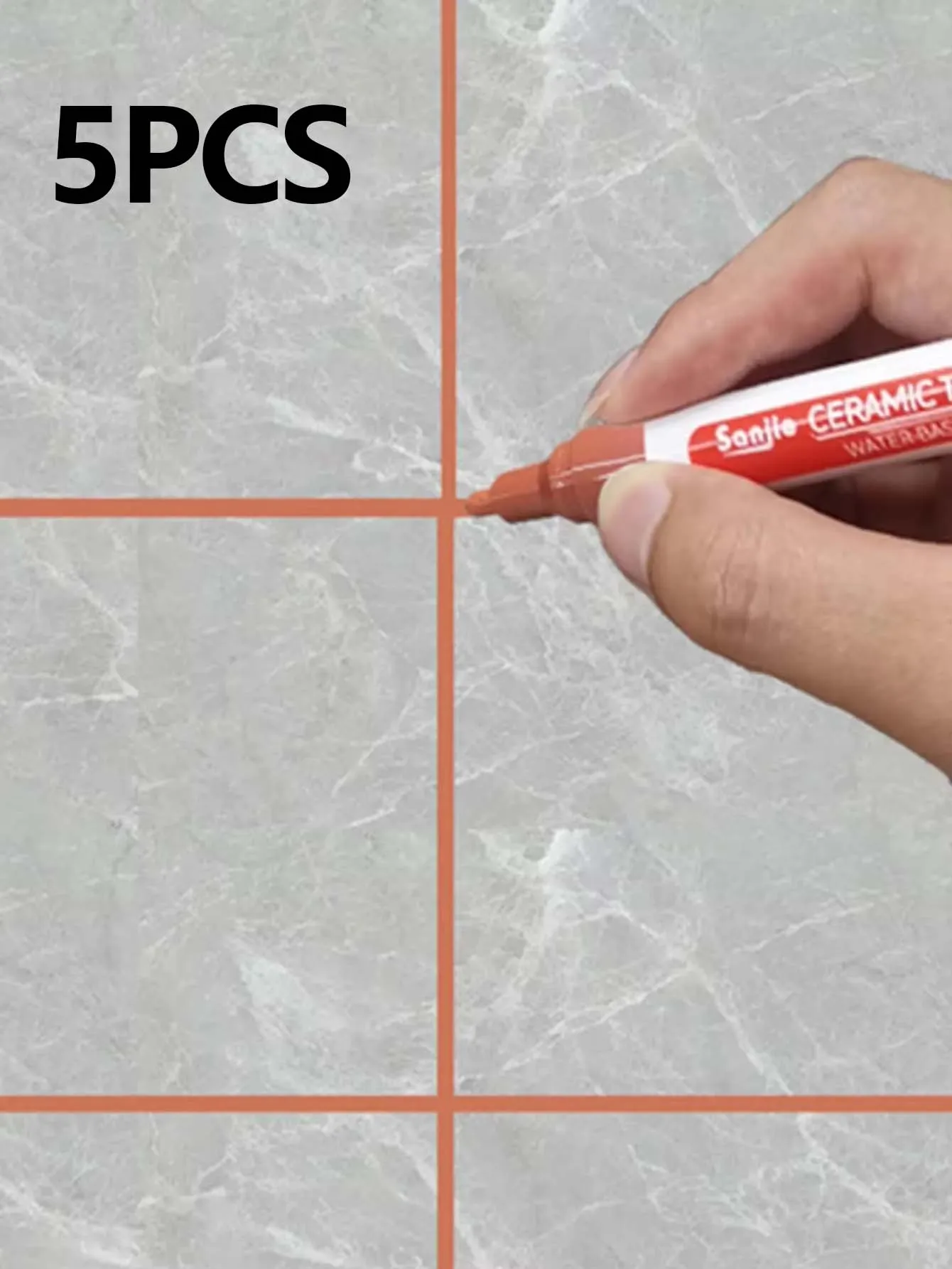 1/5/10/30PC Keramische tegels badkamer muur vloertegel kloof kleur reparatie anti-schimmel waterdicht whiteboard kleur reparatie pen