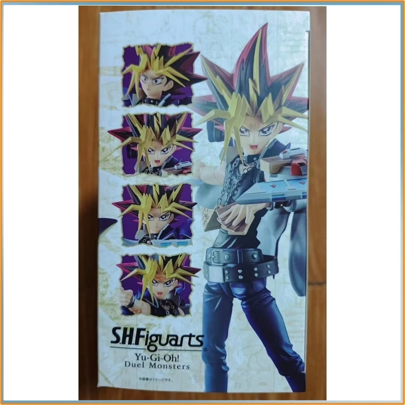 Genuine Bandai  Yami Yugi (Dark Yugi) Yu-Gi-Oh! Atem Pharaoh Complete Action Figure Model Toy GIft For Fans