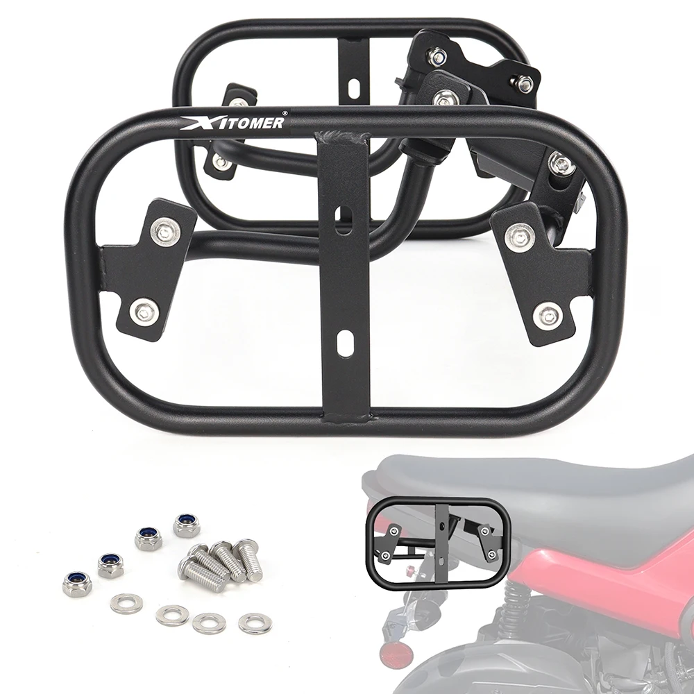 

Motorcycle Side Luggage Racks Fit For Honda Navi 110 2022 2023 2024 2025 Saddlebag Support Bars Mounting Brackets Pannier Racks