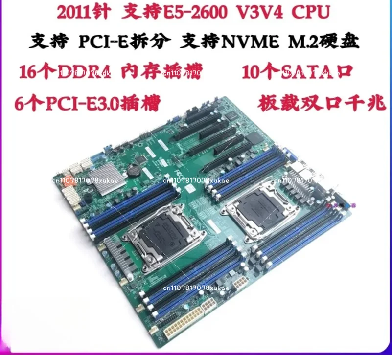 Single and Dual Channel X79 Main Board X99 Server, Workstation Game Open X10DRi X9DR3