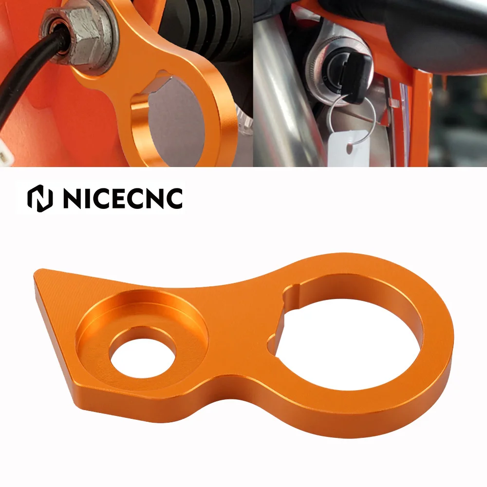 

NiceCNC Motorcycle Aluminum Key Switch Relocating Bracket For KTM EXCF Six Days 250 350 450 500 2017-2023 2022 2021 2020 2019