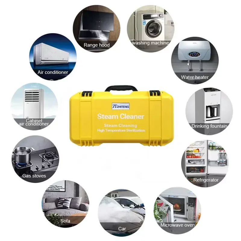 High Pressure Steam Cleaner for Car Engine Interior and Household Carpet Cleaning Professional Commercial Dry Steam Machine