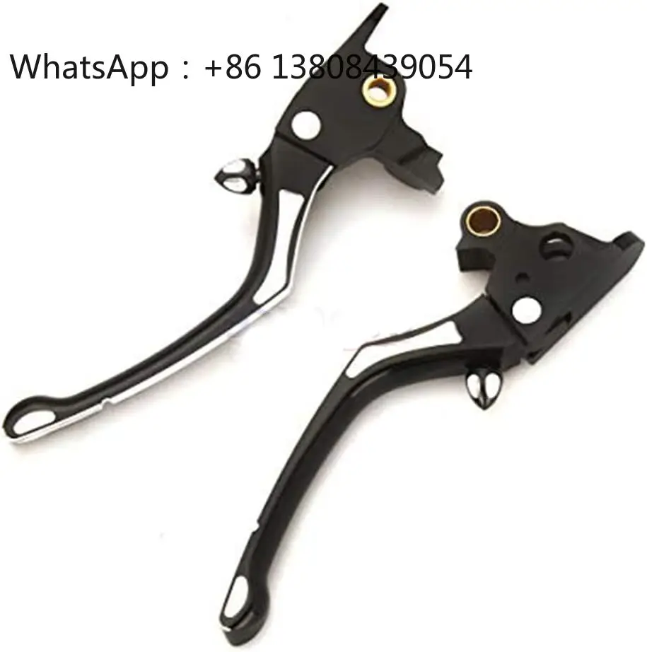 

Черный контрастный регулируемый рычаг сцепления и тормоза для Harley 2008-2013 Touring Street Glide FLHX Electra Glide Road Glide