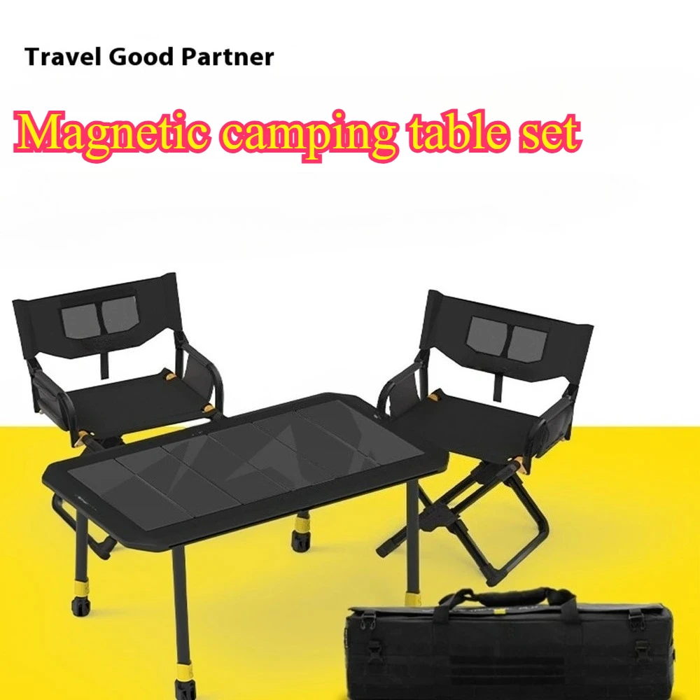

Camping Magnetic Camping Table Lift Tea Table Can Be Combined with Kitchen Table Camping Outdoor Activities with Storage Bag