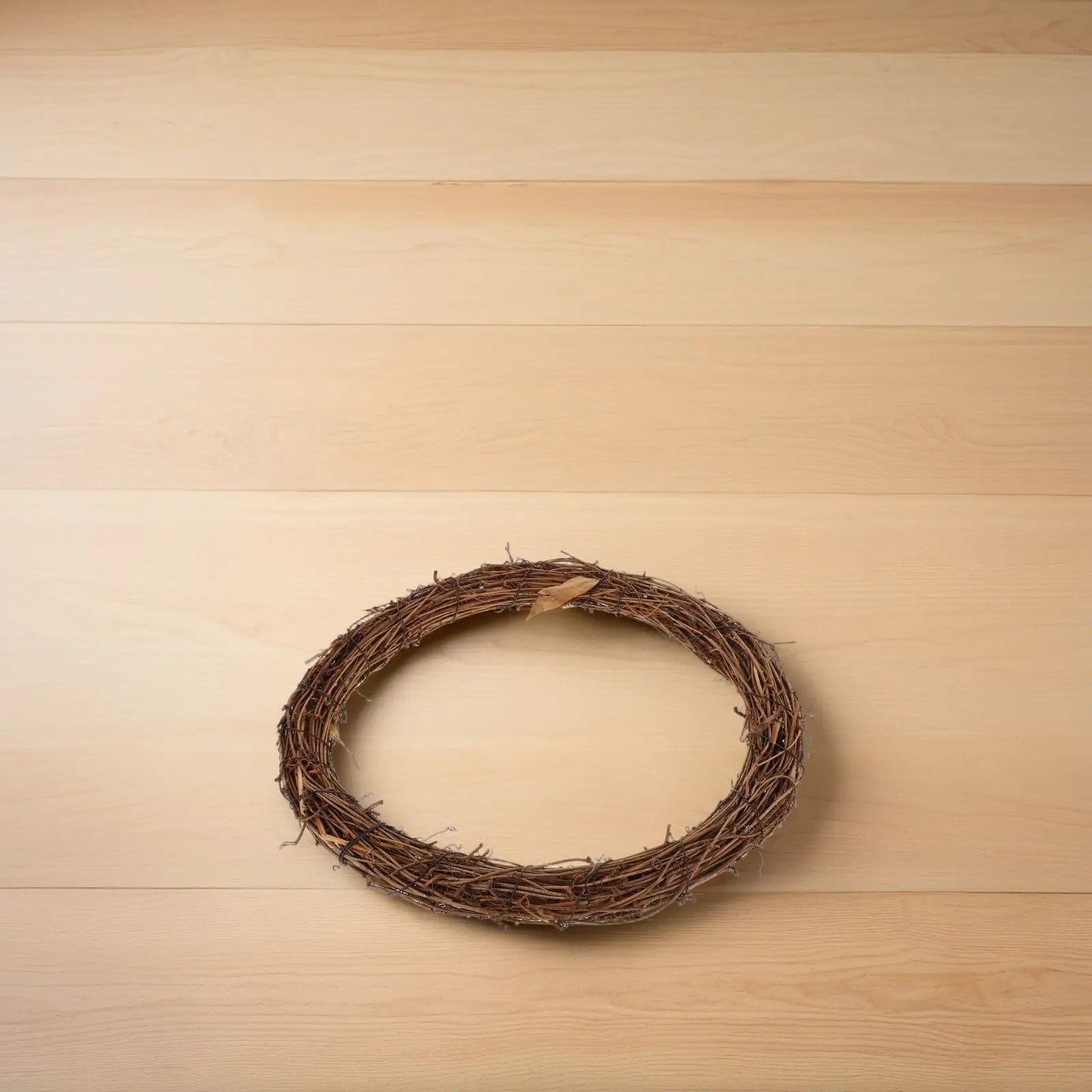 S หวายวงกลมตกแต่งขนาดเล็กพวงหรีดสําหรับงานฝีมือคริสต์มาส Garland MINI แหวน DIY Grapevine อุปกรณ์เสริมรอบตกแต่งบ้าน