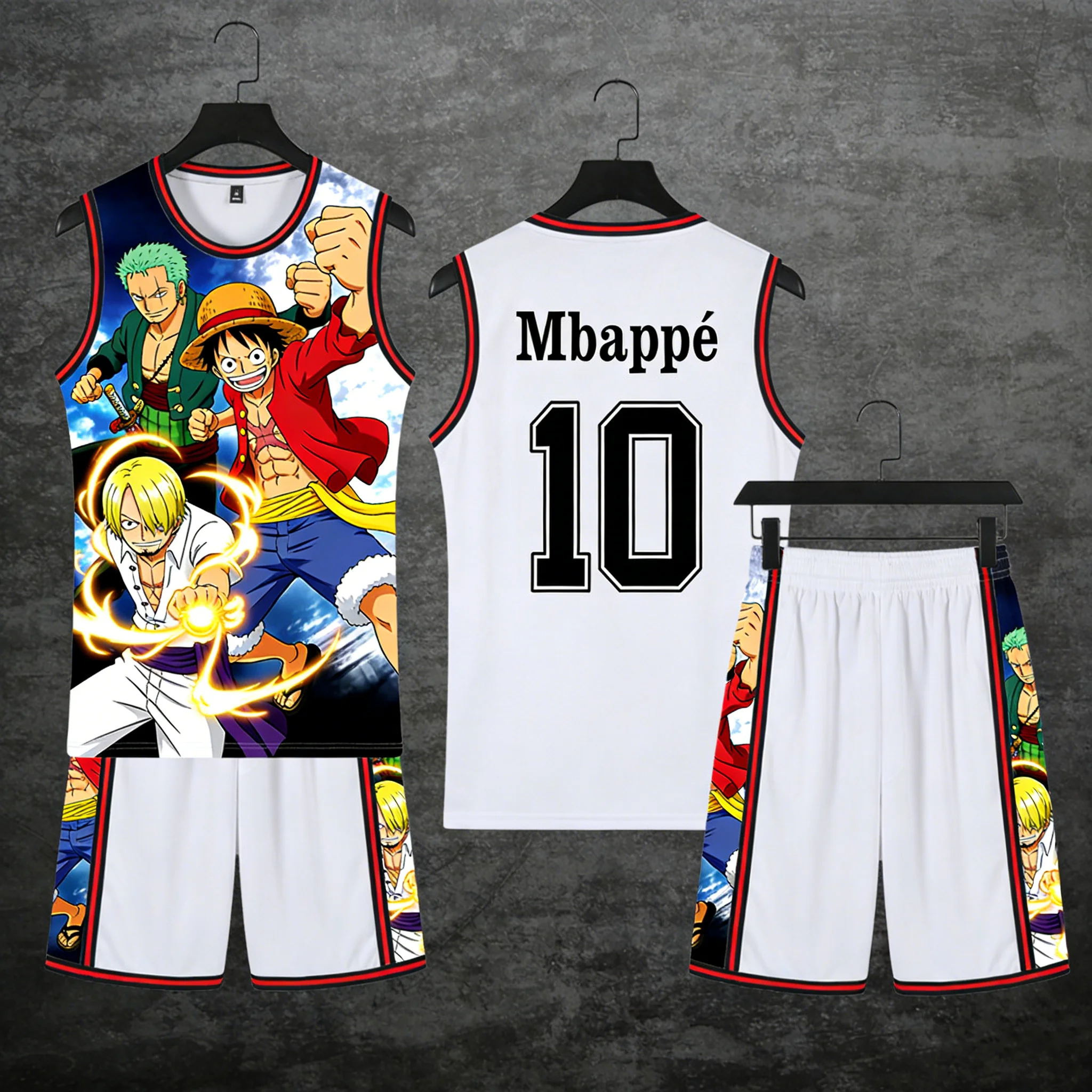 

Summer One Piece Series Vest + Shorts: Cool, Loose, Breathable, Casual and Fashionable. Brand-new 3D Printed Set for 2026