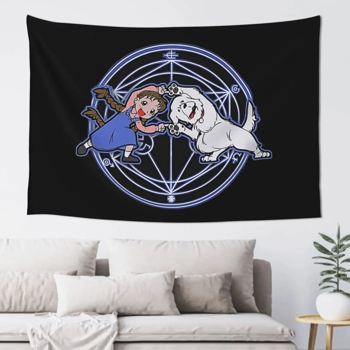 

Fullmetal Fusion Shirt Tapestry Wall Decorations Aesthetic Room Decor Tapestry