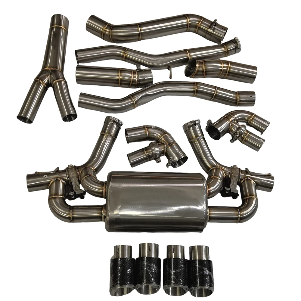 High Performance Stainless Steel 304 Valve Catback Exhaust System for G29 Z4 M40i