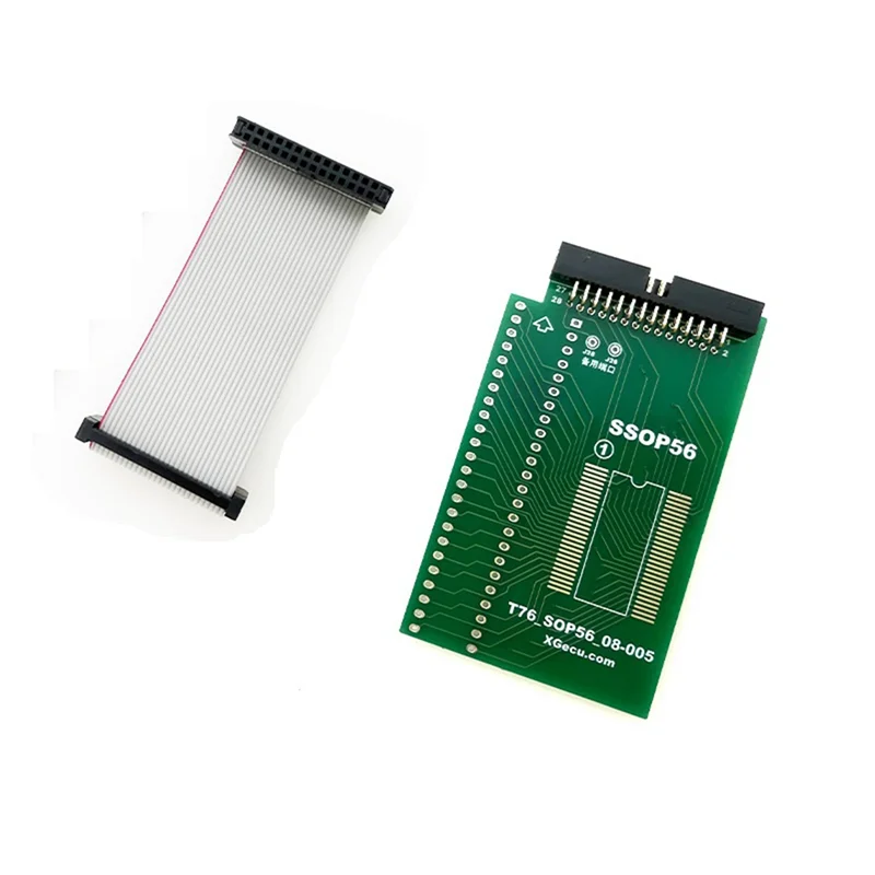 Vendita calda-Per Xgecu T76 Programmatore SSOP56 Presa Adattatore Passo 0.8Mm Programmatore Test Burn Socket Lettura Scrivi, Per Xgecu T76 Pr