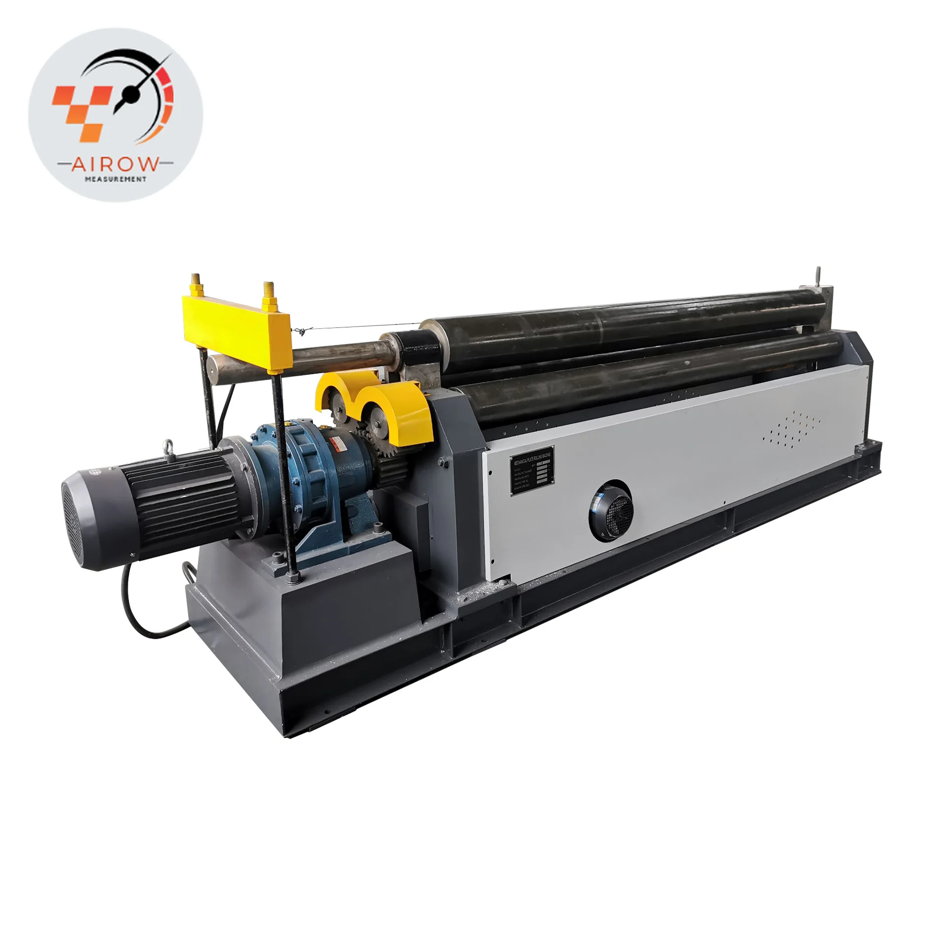 AIROW Industrial Rolling Machine W11-8x2500 Heavy Duty Bending Roll Machine for Metal Sheet
