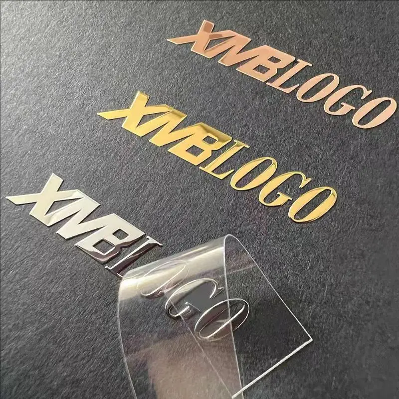 Small Size Gold Metal Custom Watch Dial Sticker 28.5mm Self-Adhesive Silver Label Small Brand 3D Logo Customized Name Carve - view 6