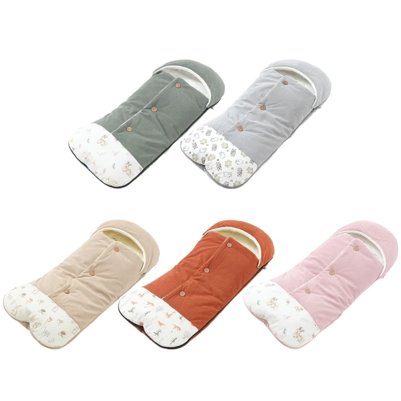 

Зимний конверт для ног для детской коляски съемный для колясок и переносок 15UB