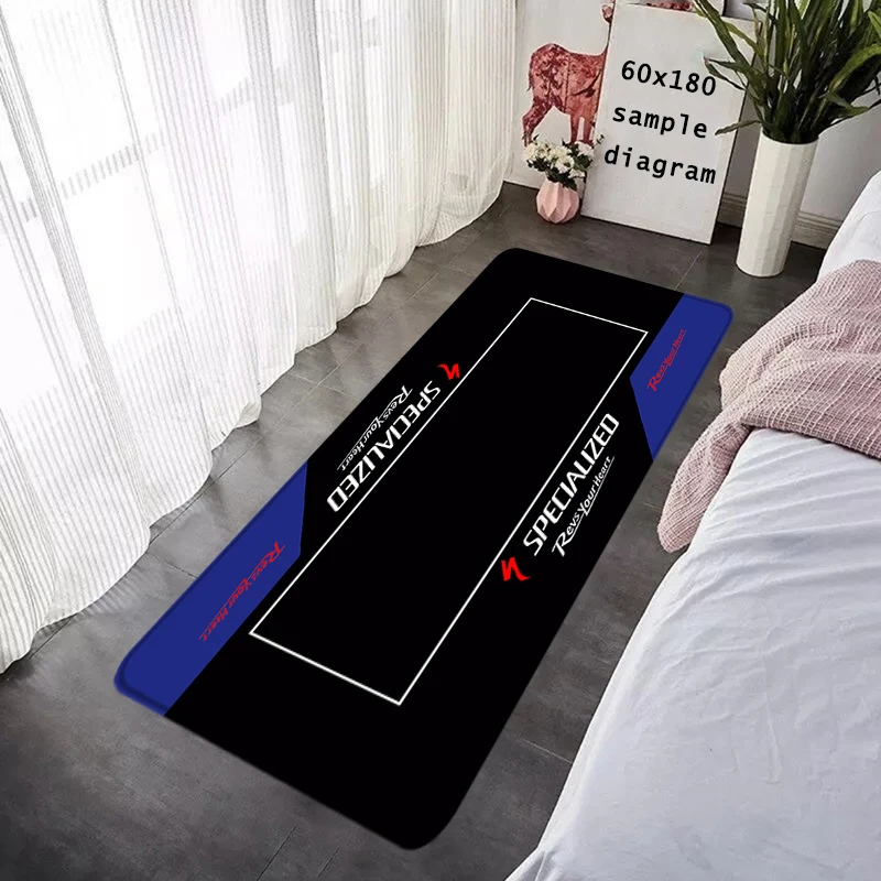 Doormat Bike Foot Rug Welcome Floor Mat for Entryway S-Specialized Hallway Carpet Kitchen Water Absorbed Rugs Fluffy Home Decor