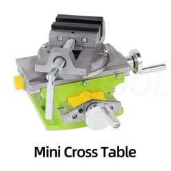 Rotating Table Pliers Multifunctional Cross Table Worktable Slide Table Milling Machine Compatible With Table Drill Support