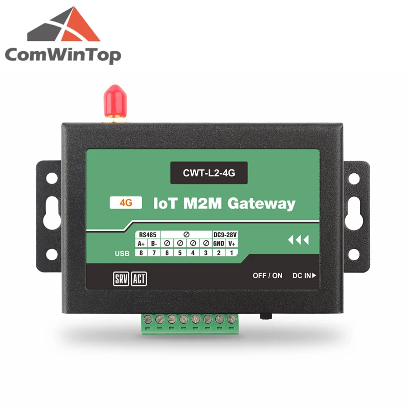 

CWT-L2-4G 1Di+1Do+2Ai 4G Modbus Tcp IO Module, 4g Modbus Rtu